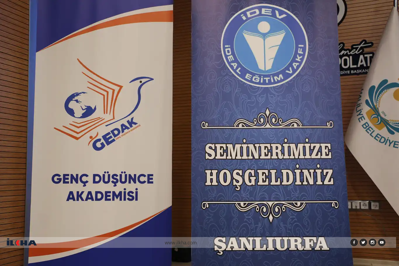 İDEV tarafından Şanlıurfa'da "Ailem Cennetim Olsun" konulu seminer düzenlendi