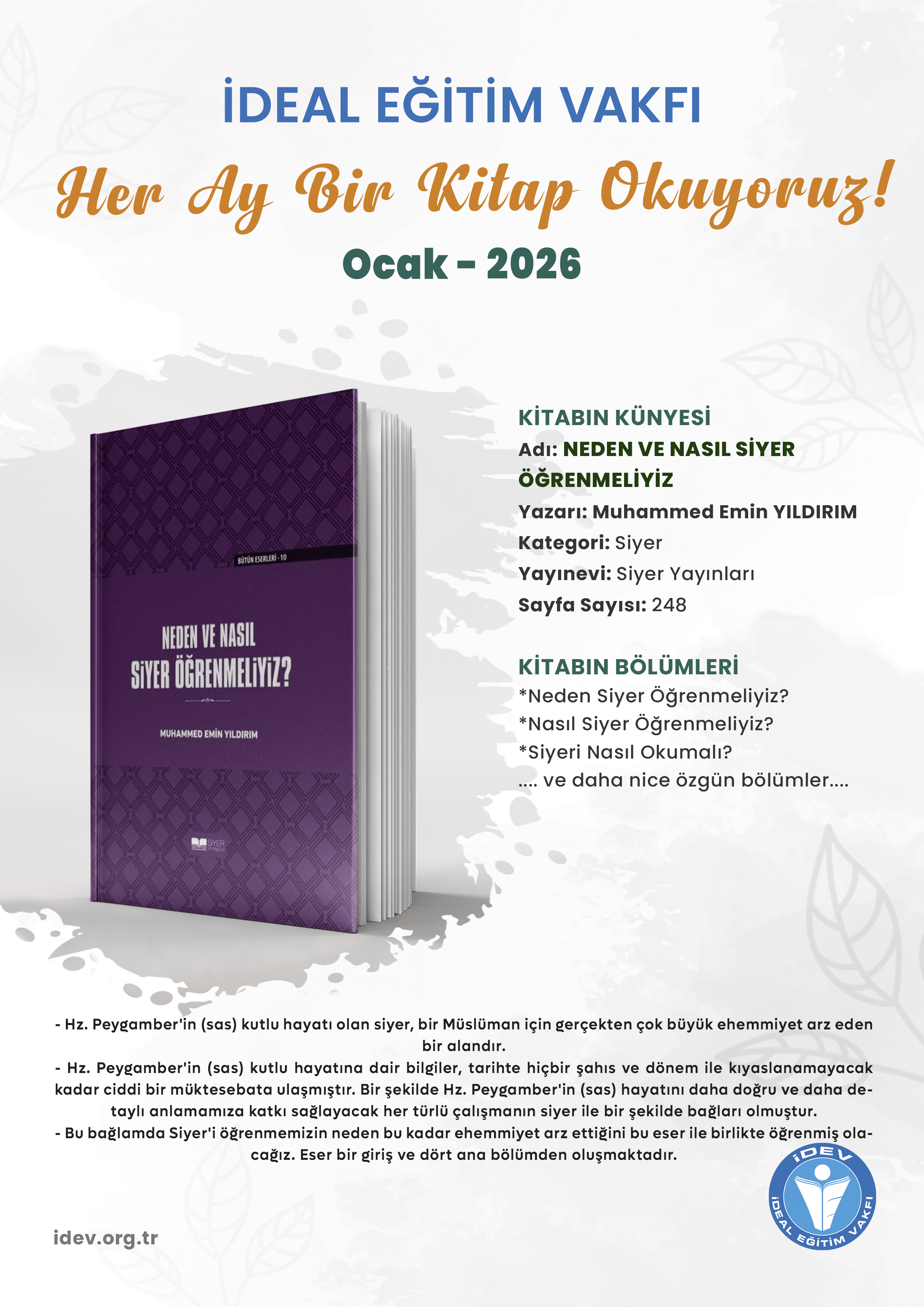 2026 Ocak Ayın Kitabı Projesi