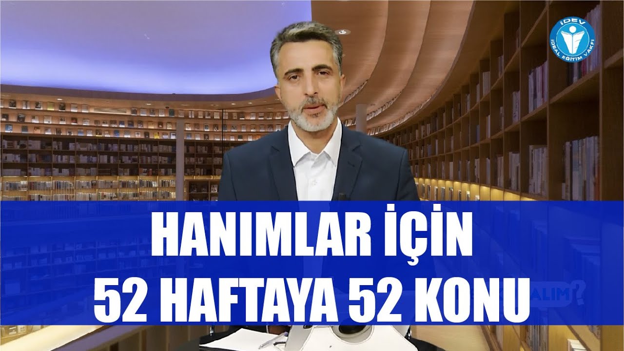 NE OKUYALIM 33. BÖLÜM - HANIMLAR İÇİN 52 HAFTAYA 52 KONU