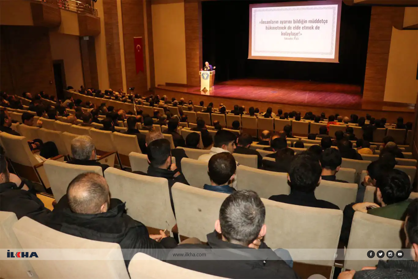 İDEV, Gaziantep'te "Ailem Cennetim Olsun" temalı seminer gerçekleştirdi