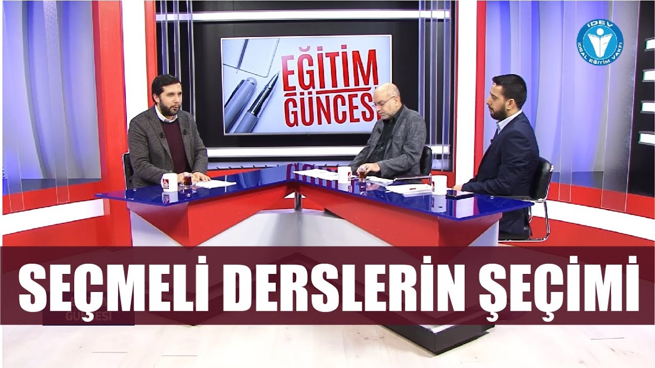 EĞİTİM GÜNCESİ 12. BÖLÜM - SEÇMELİ DERSLERİN SEÇİMİ